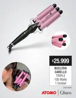 Atomo Conviene Exatra buclera cabelo triple oferta