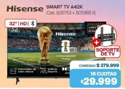 Naldo Lombardi Hisense smart tv 32" oferta