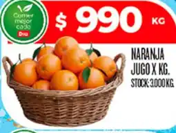 Supermercados DIA Naranja jugo oferta