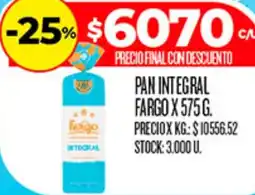 Supermercados DIA Fargo pan integral oferta