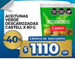Supermercados DIA Castell aceitunas verde descarozadas oferta