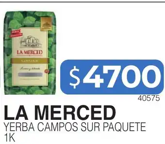 Masivos LA MERCED YERBA CAMPOS SUR PAQUETE oferta