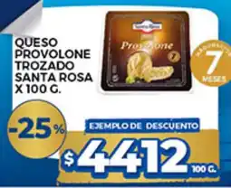 Supermercados DIA Santa Rosa queso provolone trozado oferta