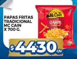 Supermercados DIA McCain papas fritas tradicional oferta