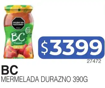 Masivos BC MERMELADA DURAZNO oferta