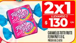 Supermercados DIA Flynn paff caramelos tutti frutti oferta