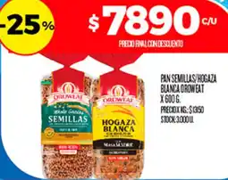Supermercados DIA Oroweat pan semillas/hogaza blanca oferta