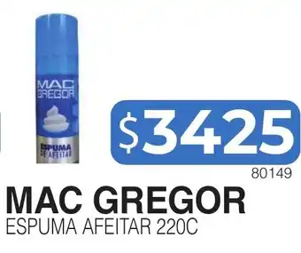 Masivos MAC GREGOR ESPUMA AFEITAR 220C oferta