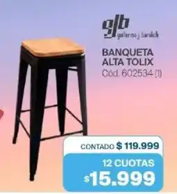 Naldo Lombardi Glb guillermo j. barulich banqueta alta tolix oferta