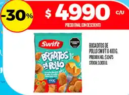 Supermercados DIA Swift bocaditos de pollo oferta