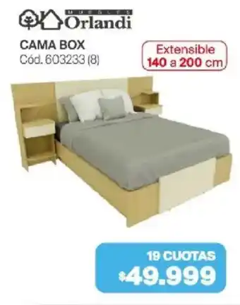 Naldo Lombardi Orlandi CAMA BOX oferta