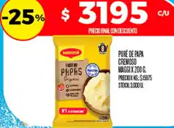 Supermercados DIA Maggi puré de papas original oferta