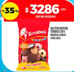 Supermercados DIA Terrabusi galletitas nuevo mix variedad chocolate oferta