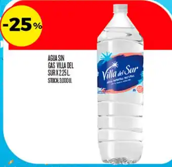 Supermercados DIA Villa del sur agua mineral natural oferta