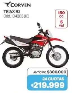 Naldo Lombardi Corven triax r2 oferta