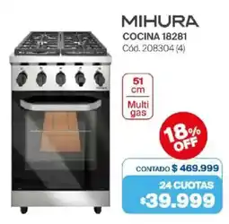 Naldo Lombardi Mihura cocina 18281 oferta