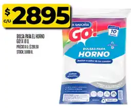 Supermercados DIA La Gauchita bolsas para horno oferta