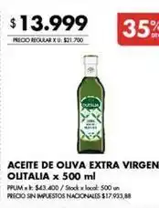 X$ - aceite de oliva extra virgen