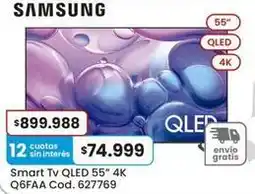 Coto Samsung - smart tv qled 55 4k q6faa cod. 627769 oferta