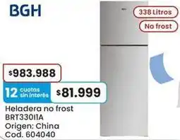 Coto Bgh - heladera no frost brt33011a oferta