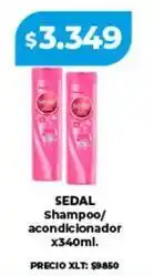 Supermayorista Vital Sedal - shampoo/acondicionador oferta