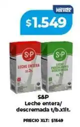 Supermayorista Vital S&p - leche entera/descremada oferta