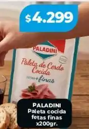 Supermayorista Vital Paladini - paleta de cerdo cocida oferta