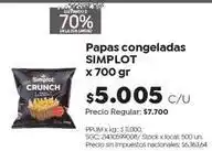 Jumbo X$ - papas congeladas oferta