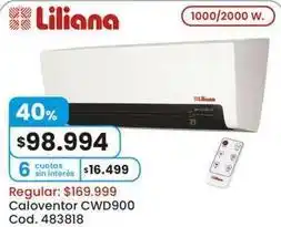 Coto Liliana - caloventor cwd900 cod. 483818 oferta