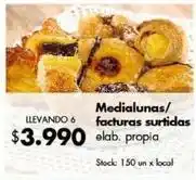 Disco Surtidas - medialunas/facturas surtidas oferta