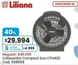 Coto Liliana - caloventor compact sun cfh420 cod. 558558 oferta