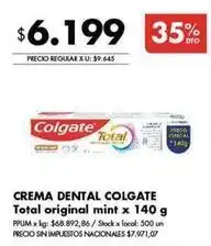 Disco Colgate - crema dental oferta