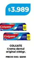 Supermayorista Vital Colgate - crema dental original x180gr oferta