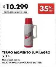 Disco Lumilagro - termo momento lumilagro oferta
