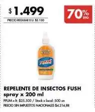 Disco X$ - repelente de insectos oferta