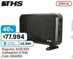 Coto Convector cthn cod. 624456 oferta