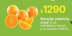 Supermercados Vea Naranja valencia oferta