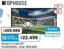Coto 32 - smart tv led th25s5a oferta