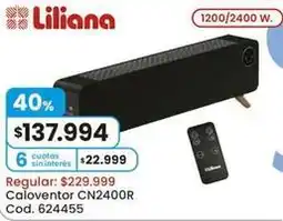 Coto Liliana - caloventor cn2400r cod. 624455 oferta