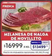 Jumbo X$ - milanesa de nalga de novillito oferta