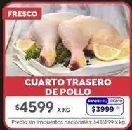 Jumbo X$ - cuarto trasero de pollo oferta