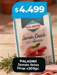 Supermayorista Vital Paladini - jamón cocido oferta