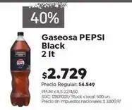 Jumbo Pepsi - gaseosa black oferta