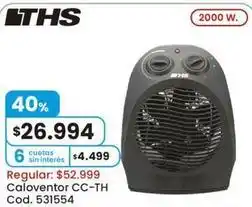 Coto Caloventor cc-th cod. 531554 oferta