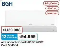 Coto Bgh - aire acondicionado bsi53wcgt oferta