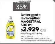 Jumbo Magistral - detergente lavavajillas 500 ml oferta