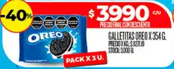Supermercados DIA Oreo galletitas oferta