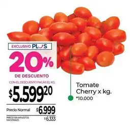 La Anonima Tomate cherry oferta