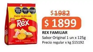 Rex - pack familiar sabor original
