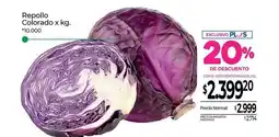 La Anonima Repollo colorado oferta